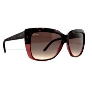 Gucci GG Brown/Red Framed Brown Gradient Lenses